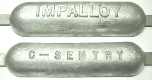 C-Sentry flush mount anode